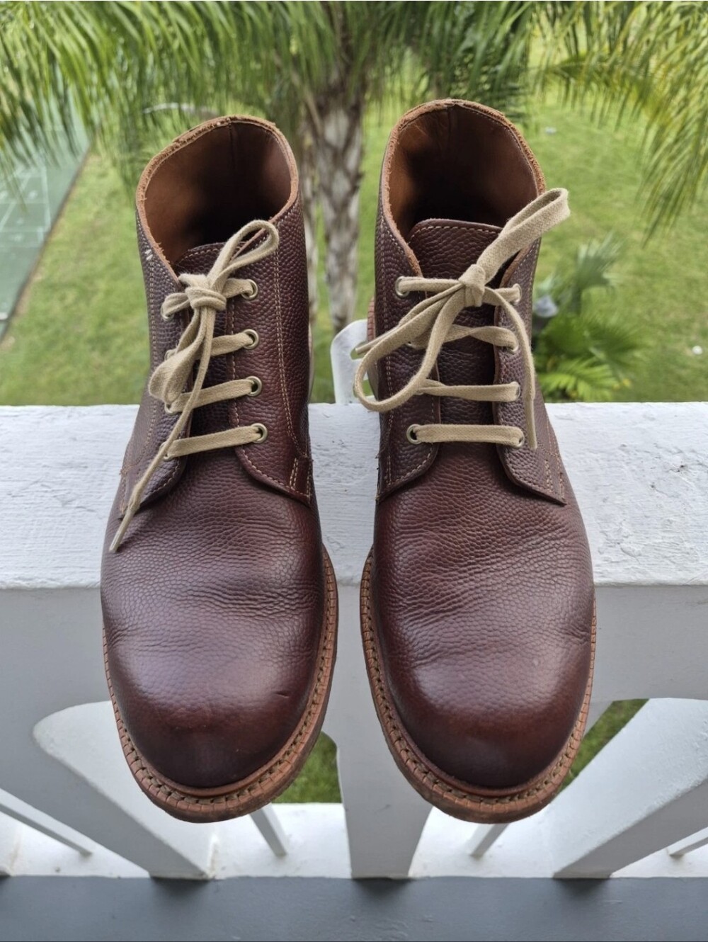 Allen Edmonds Odenwald Leather Chukka Boots Men's Size 11D